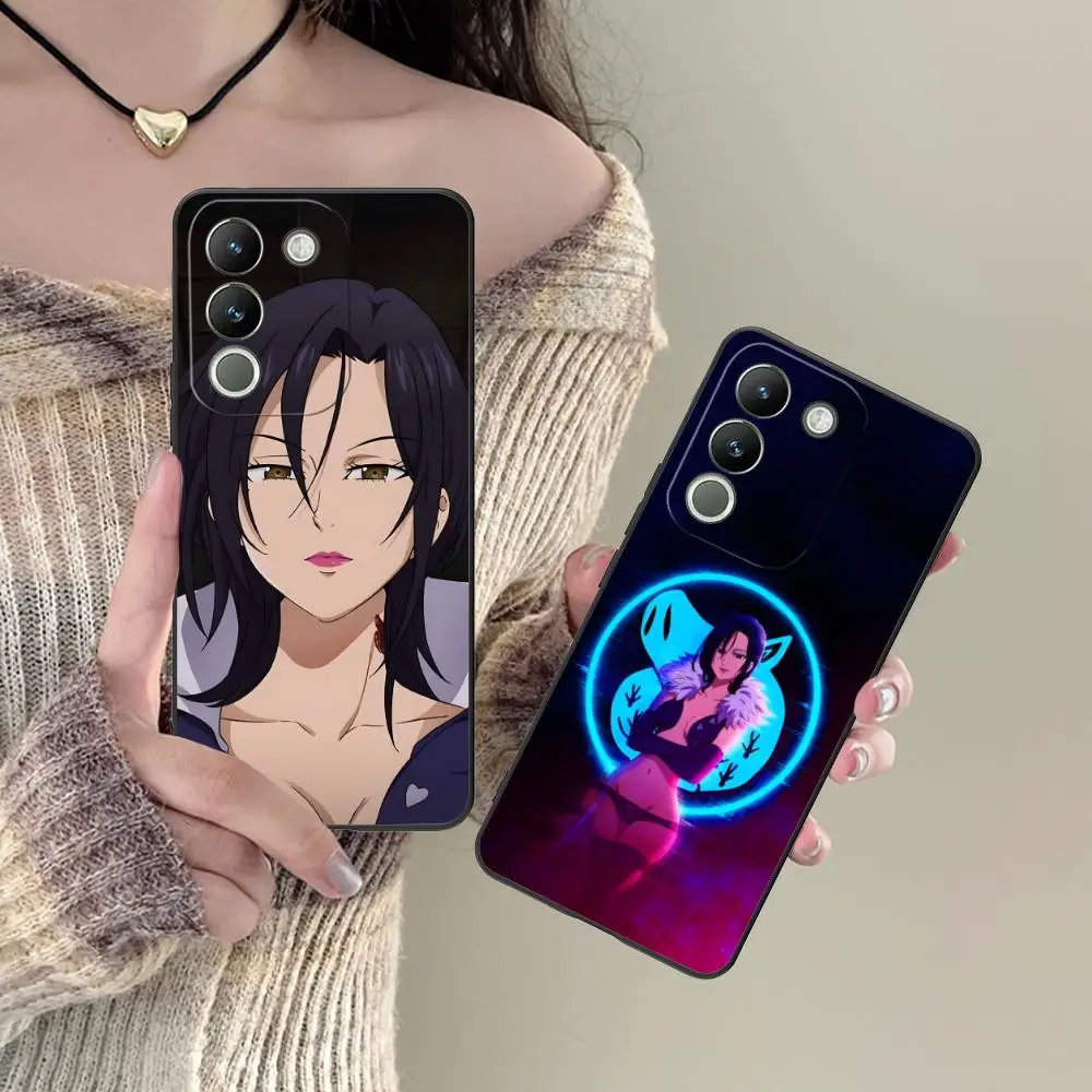 Seven Deadly Sins Merlin Phone Case for VIVO Y77 76 75 74 73 72 58 56 55 51 50 38 36 Y19 Y18 Y03 Y01 5G Soft Shockproof Cover - view 3