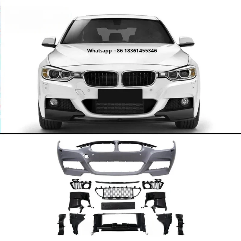 

Accessories Hot Selling 2012-2017 Body Kit Front Rear Side Skirts Car Bumper Durable