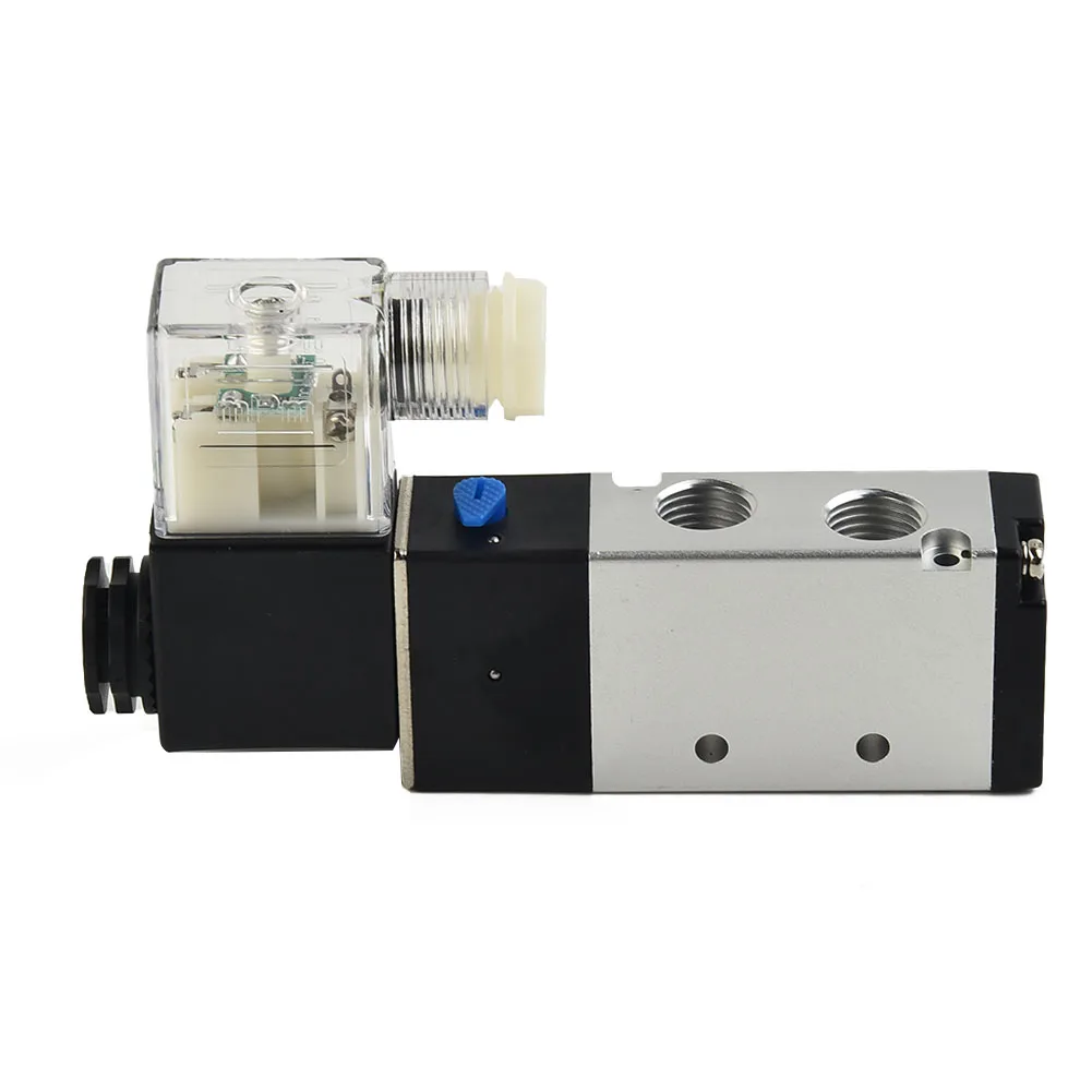 Solenoid Valve for Air Compressor, 4V21008, Joint Pipe Bore Inlet=Outlet=1/4\'\', Exhaust=1/8 , Excellent Performance