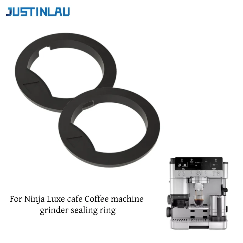 JUSTINLAU Coffee Grinder Bean Ring for Ninja Luxe Cafe ES601 ES655 ES701 Anti-Powder Sealing Ring Coffee Maker Replacement Tools