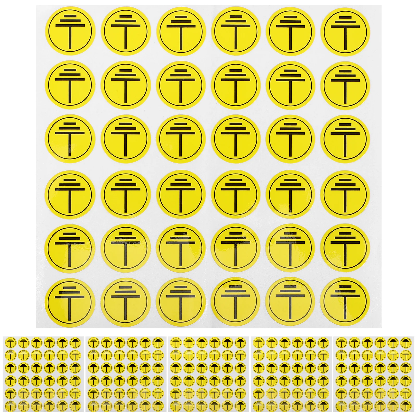 400pcs Charging Station Warning Labels Electrical Stickers Waterproof Oil Resistant For Home Safety Ground Caution Signs