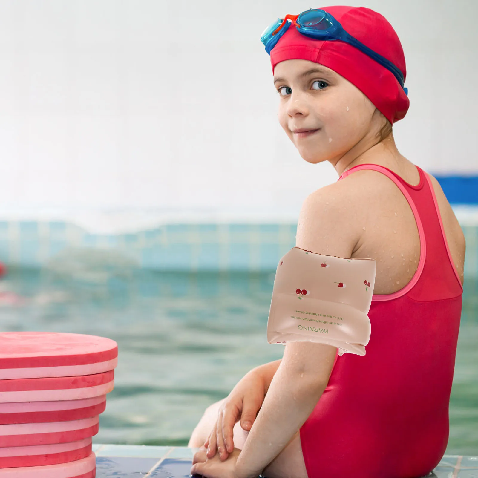 

1Pair Adjustable 's Swimming Arm Bands Floating Swim Rings Floating Arm Bands Water Play Swimming Armbands