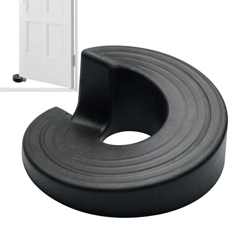 

Donut Shape Door Stopper holder Concealed Brackets Door Catch Security Door Stopper Wall Protector Door Accessories for Carpet