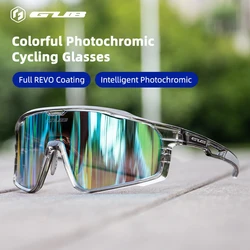 GUB Cycling Photochromic Glasses Professional HD Lens Men Women  Sunglasses Windproof Eyewear MTB Road Bike Goggles