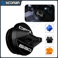 For KTM 690 ENDURO R 690 SMC R 690 990 DUKE CNC Aluminum M24*3 Motorcycle Accessories Oil Filter Cup Engine Plug Cover