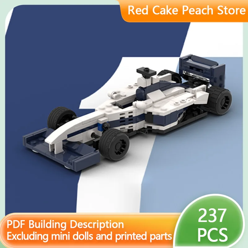 

Speed Racing Car Model MOC Building Bricks FW22 Engine Race Car Modular Technology Children Holiday Gifts Assemble Toys Suit