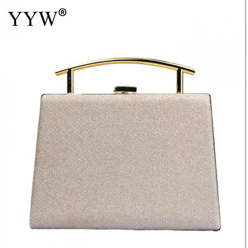 

Fashion Brand Small Square Evening Bag Women 2023 Metal Handle Dinner Clutch Purses And Handbags for Wedding Party Ladies Bolsos