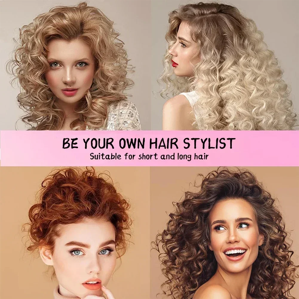 1.6M Heatless Curling Rod Headband No Heat Hair Curler Lazy Hair Rollers Soft Hair Curlers Sleeping Curling Hair Styling Tools