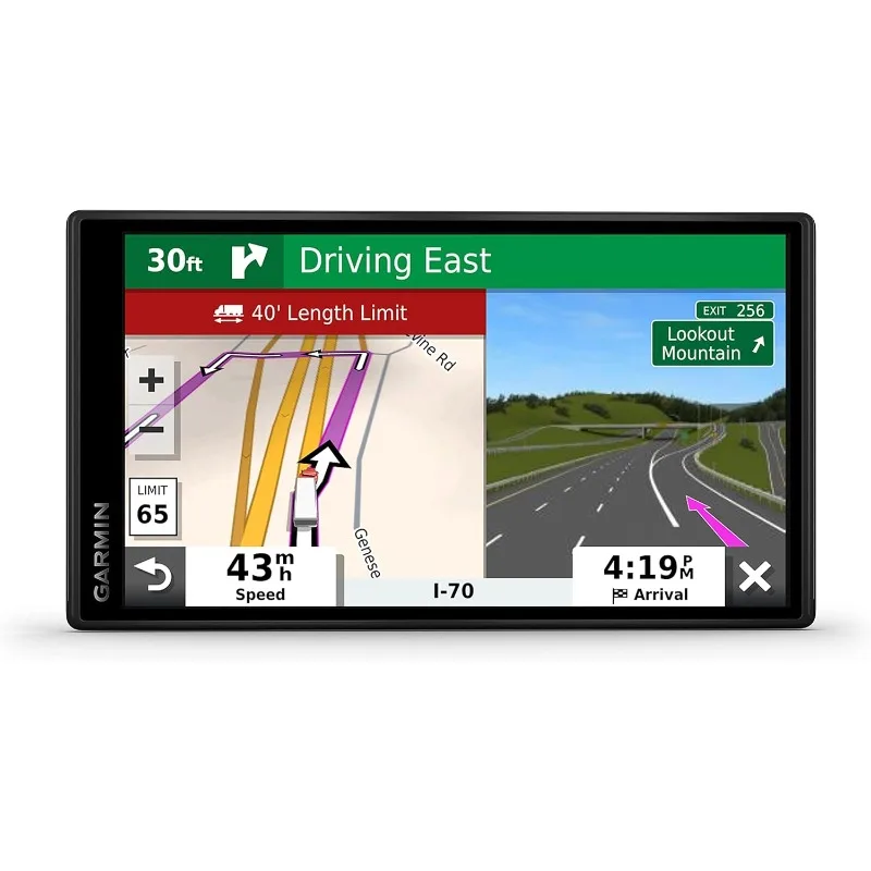 Dezl OTR500, 5.5-inch GPS Truck Navigator, Custom Truck Routing and Load-to-Dock Guidance, 010-02603-00