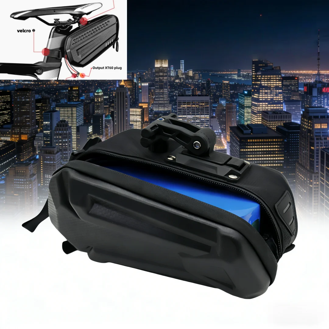 

Rechargeable Waterproof Li-ion Battery Pack 36V 48V 52V 60V 6Ah -18Ah for Electric Scooter, , Includes Charger & Carry Bag