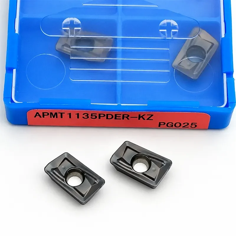 Original Inserts APMT1135PDER-KZ PG025 CNC Tool Parts Lathe Blades Matel Working APMT1135PDER-KZ PG035 Milling Cutter