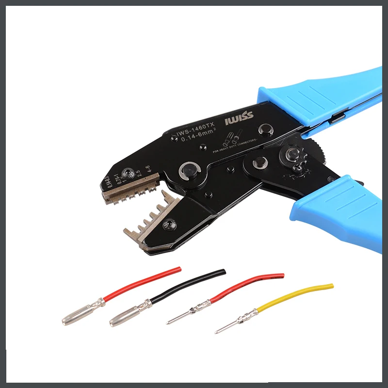 IWISS IWS-1460 Terminal CRIMPING คีม Hardin SIBBs PIN HD/HDD/HEE Connector CRIMPING คีม