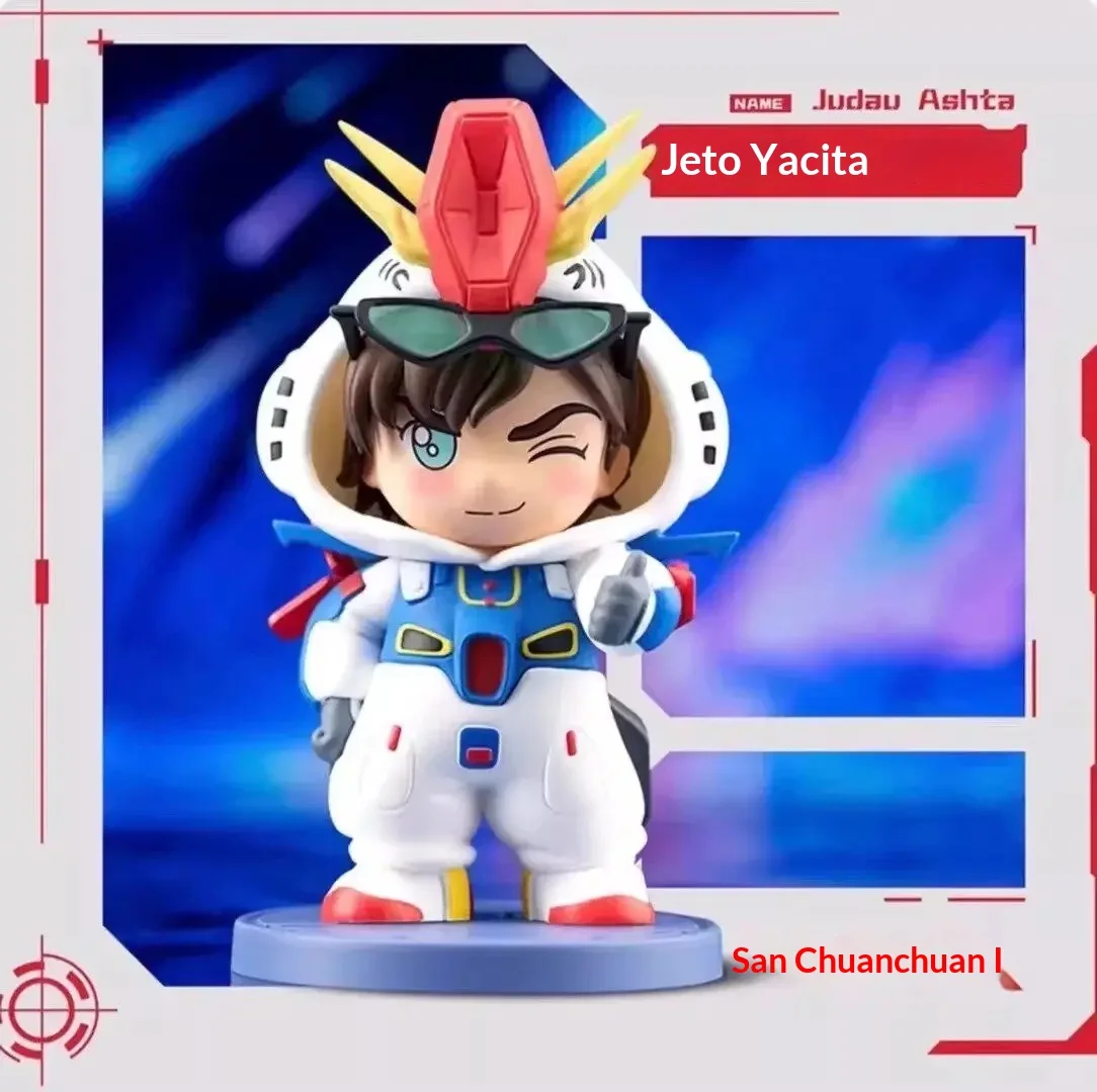 Authentische Bandai BNFIGURE Q Pajama Mobile Suit Gundam Universal Century Blind Box, zweite Sammlerfigur, Anime-Figur, Dekoration, Spielzeug, Geschenk. – Detail 12