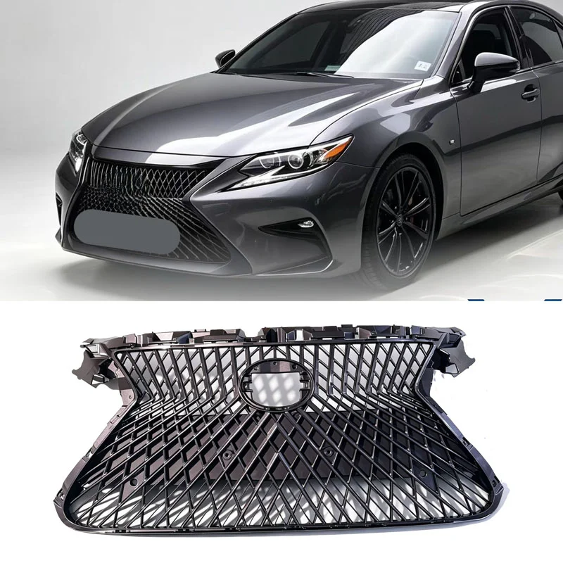 Main Grille For 2015 Lexus Models Upgrade Kit 2018 Ls Model Featuring Honeycomb-style Front Grille Racing Grills Car Accessories