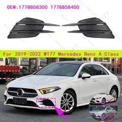 For 2019-2022 Chassis W177 Mercedes Benz A Class Front Bumper Outer Grille Cover 1778858300 1778858400