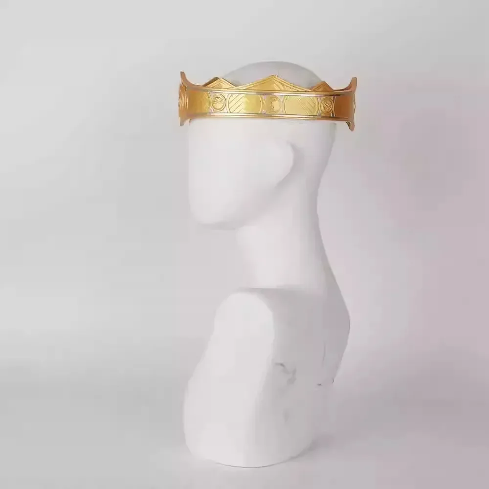 Rhaenyra Targaryen Cosplay Headwear Golden Crowns Movie Dragon Family Role Play Accessories Halloween Carnival Party Props