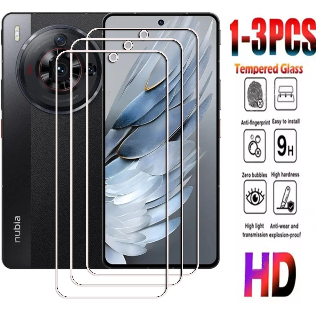 1-3PCS 9H gehärtetes Glas für ZTE Nubia Z50S Pro 6,78" NubiaZ50SPro NubiaZ50S Z50SPro NX713J Displayschutzfolie
