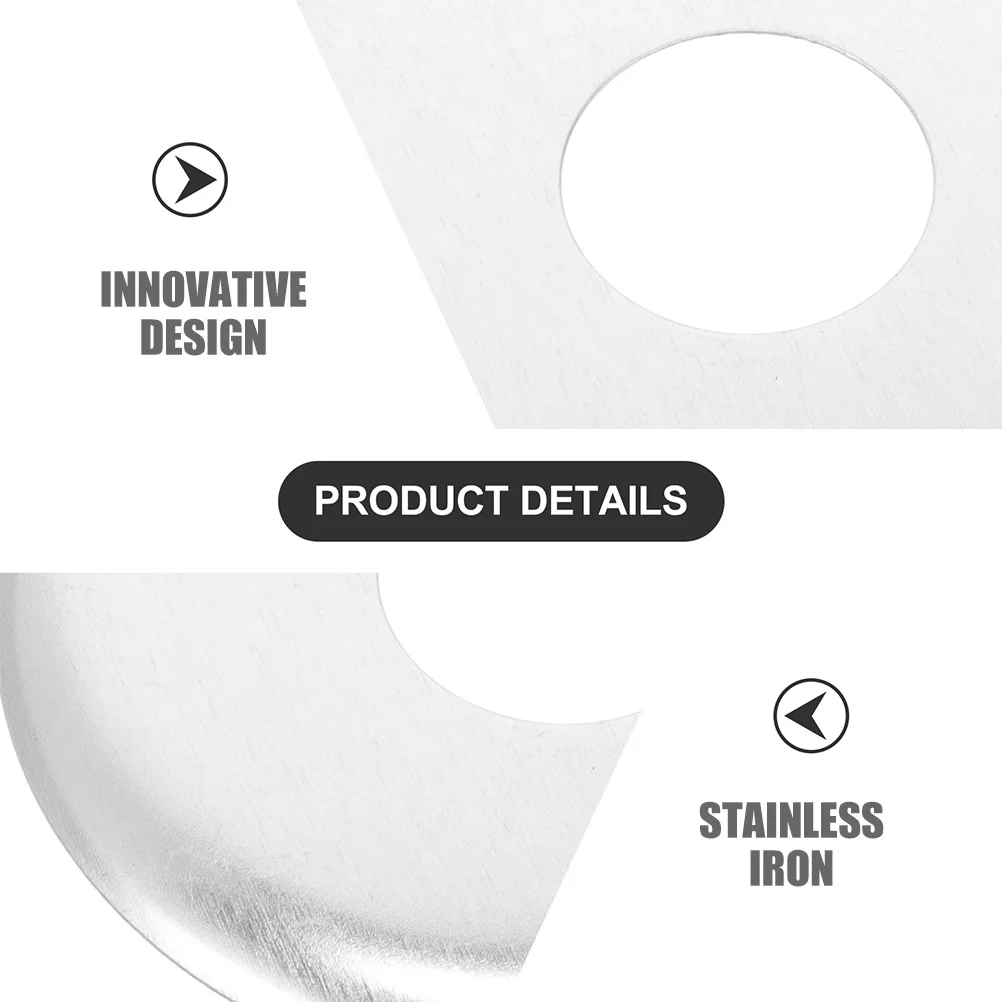 

20Pcs Fire Sprinkler Head Heat Collecting Cover High Sensitivity Heat Absorption Plate Fire Protection Shield Industrial