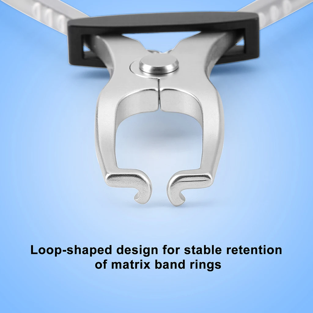 AZDENT Dental-Matrizenringzange, Platzierungszange, Klemmring-Separator aus Edelstahl, sterilisierbares Zahnmedizin-Instrument – Detail 4