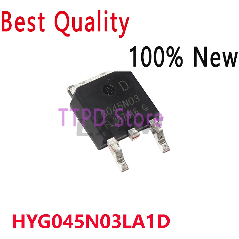 10/PCS New Original HYG045N03LA1D G045N03D TO-252 30V 80A MOS Field Effect Tube In StockHgih Quality