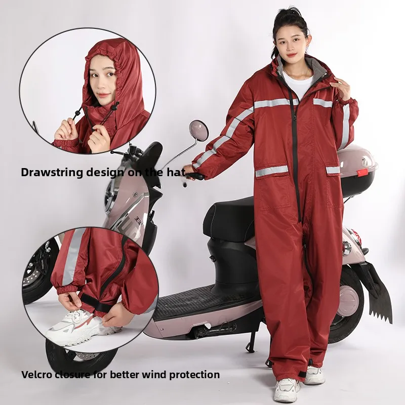 Winter Motorcycle Jumpsuit with Detachable Liner four Seasons Windproof Snowmobile Jacket detachable giacca moto uomo