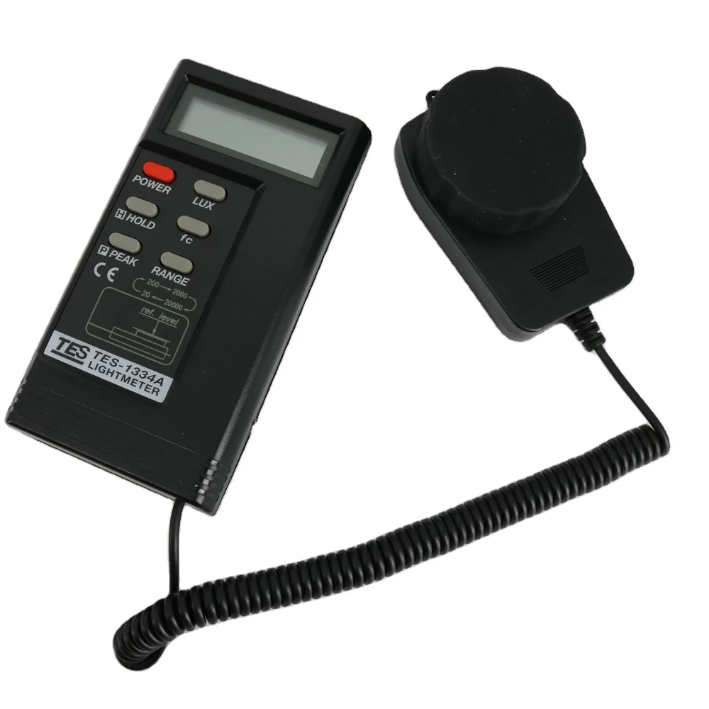 FOR TES-1334A Digital Light Lux Meter Footcandle Lightness Tester