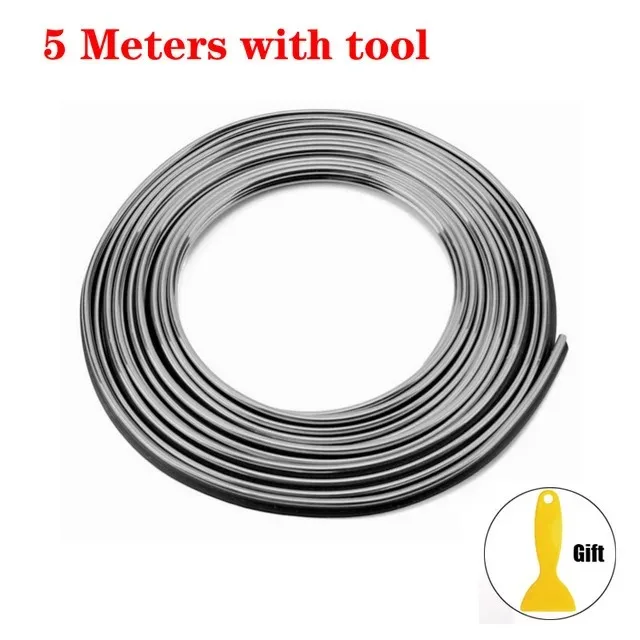 Universelle Auto-Zierleisten Flexible Streifen 5M/3M/1M Innenraum Auto-Verkleidungen Autoabdeckung Armaturenbrett Tür Auto-Styling