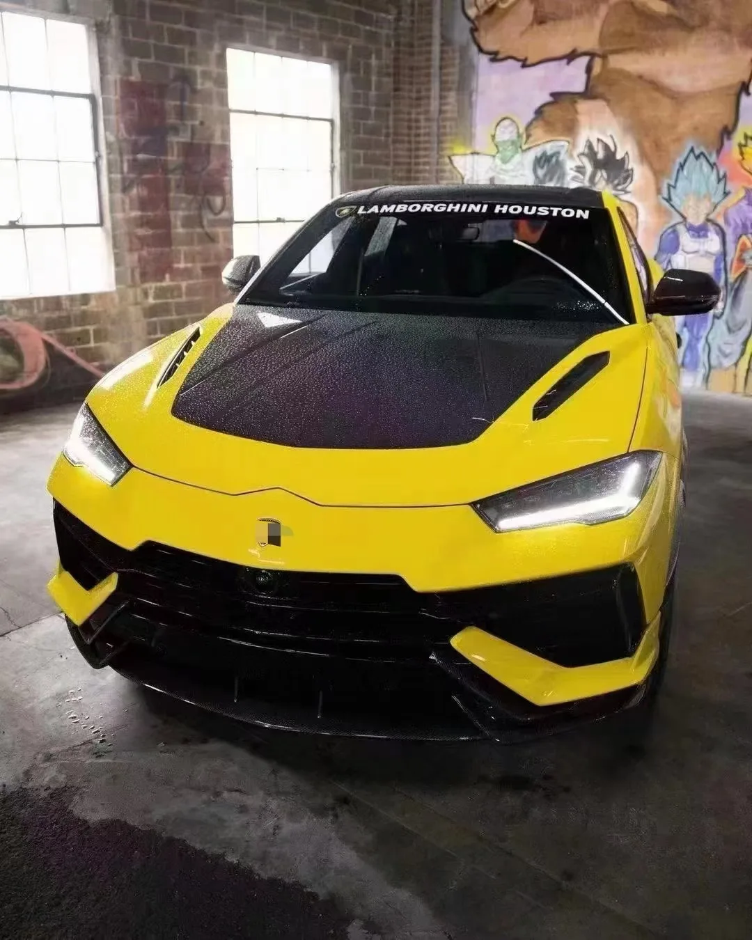 High Quality Dry Carbon Fiber Hood For  Lamborghini Urus  Upgrade P Style Dry Carbon Hood Body Kit