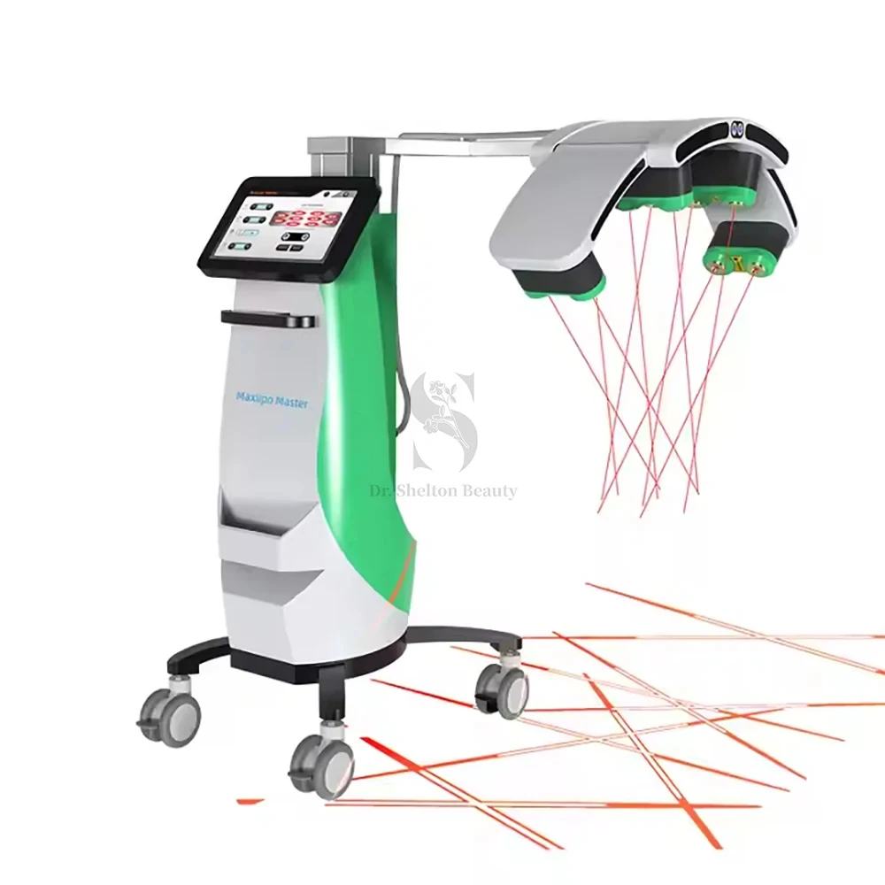 

2025 Newest 10D Emerald Laser Maxlipo Master Machine 360 Degree Lipolysis Painless Fat Weight Loss Body Shaping Slimming