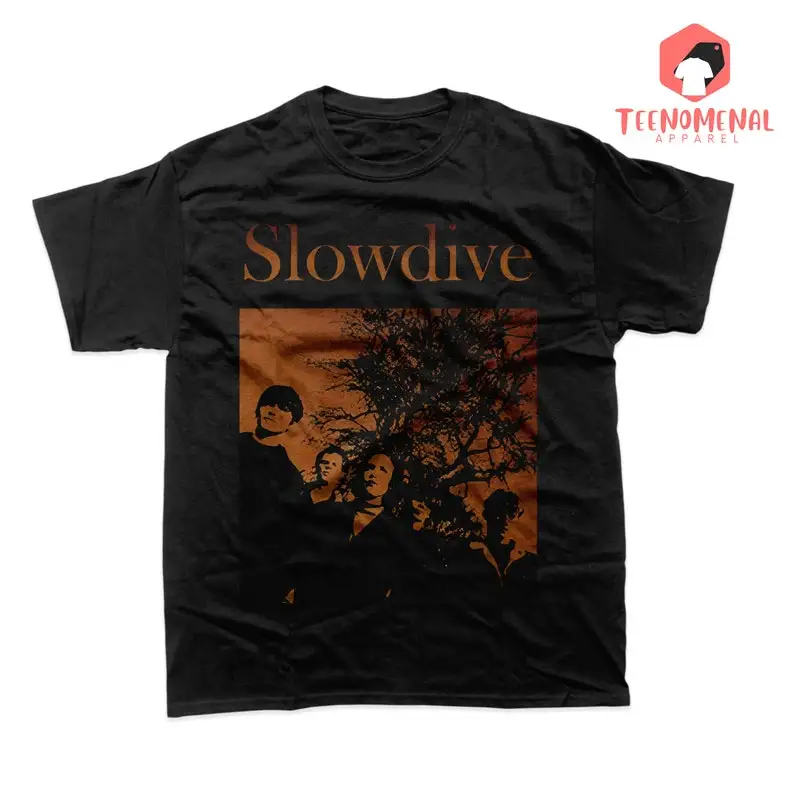 

Slowdive Unisex T-Shirt - Souvlaki Tee - Music Band Merch - Artist Poster for Gift