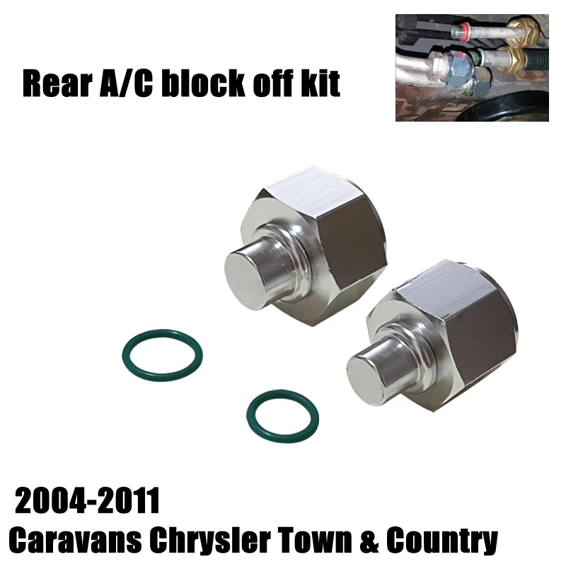 Rear A/C block off kit For 2004-2011 Dodge Caravans, Chrysler Town & Country