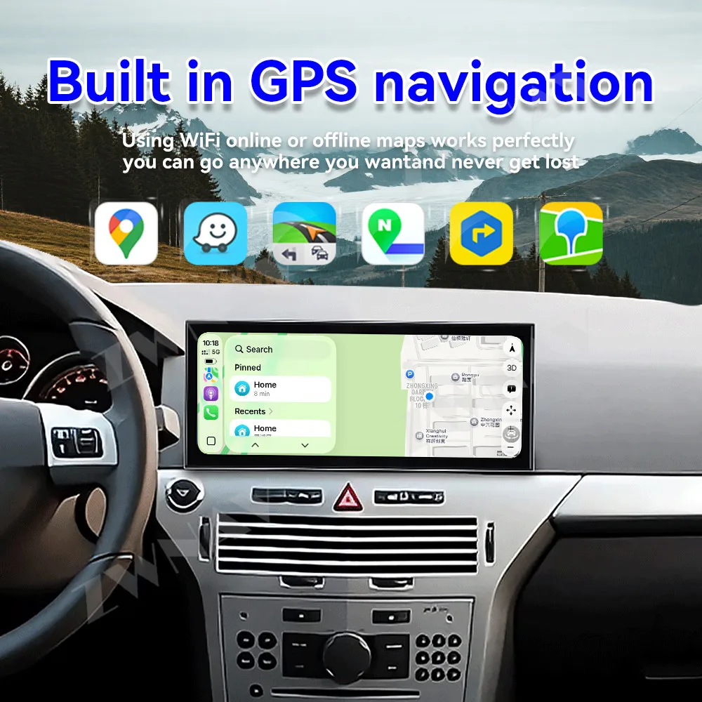 For Opel Astra 2004-2010  Android 15 15.8 Inch HD Touch Screen Car Gps Multimedia Player Car Interior Accessories Car Radio
