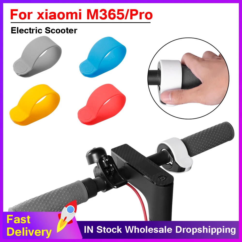 For Xiaomi Mi 3 M365 PRO Electric Scooter Thumb Throttle Accelerator Silicone Protective Sleeve Finger Dial Cover for Max G30