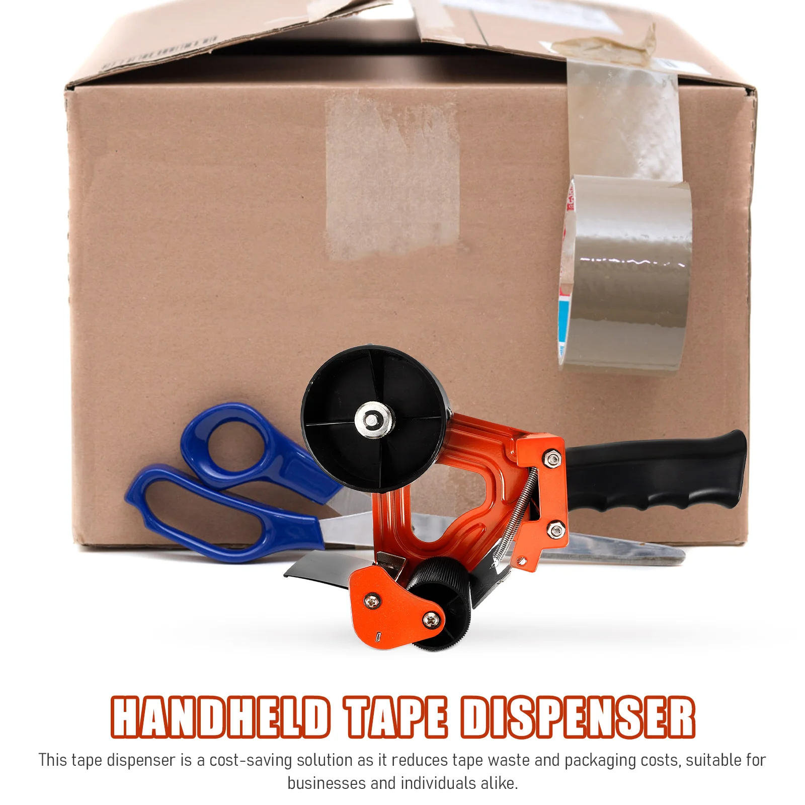

Tape Sealing Device Shipping Dispenser Packaging Hand Cutting Machine Dispensers Packing Desktop