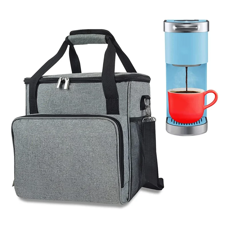 A61T-Coffee Maker Travel Tote Single يخدم منظم محطة القهوة وحقيبة الجيب للسفر