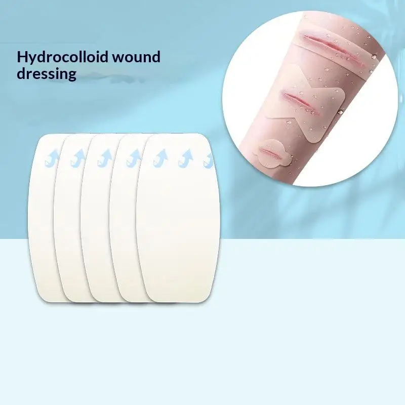 Hydrokolloid-Wundverband Schnellheilend Dünn Weich Selbstklebend Atmungsaktiv Hydrokolloid-Verband Nassheilung – Detail 2