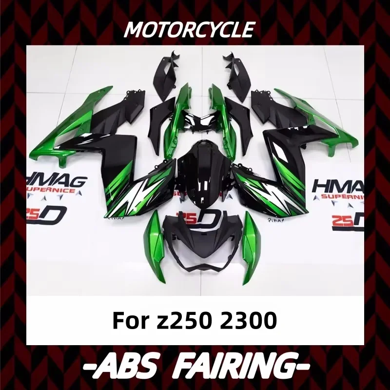 Abs Fairing For Z300 Z250 2015 - 2018 Black green Bodywork for  Z300r Z250R 15 Fairings Z 250 300 Ninja 16 17 18 2016 2017