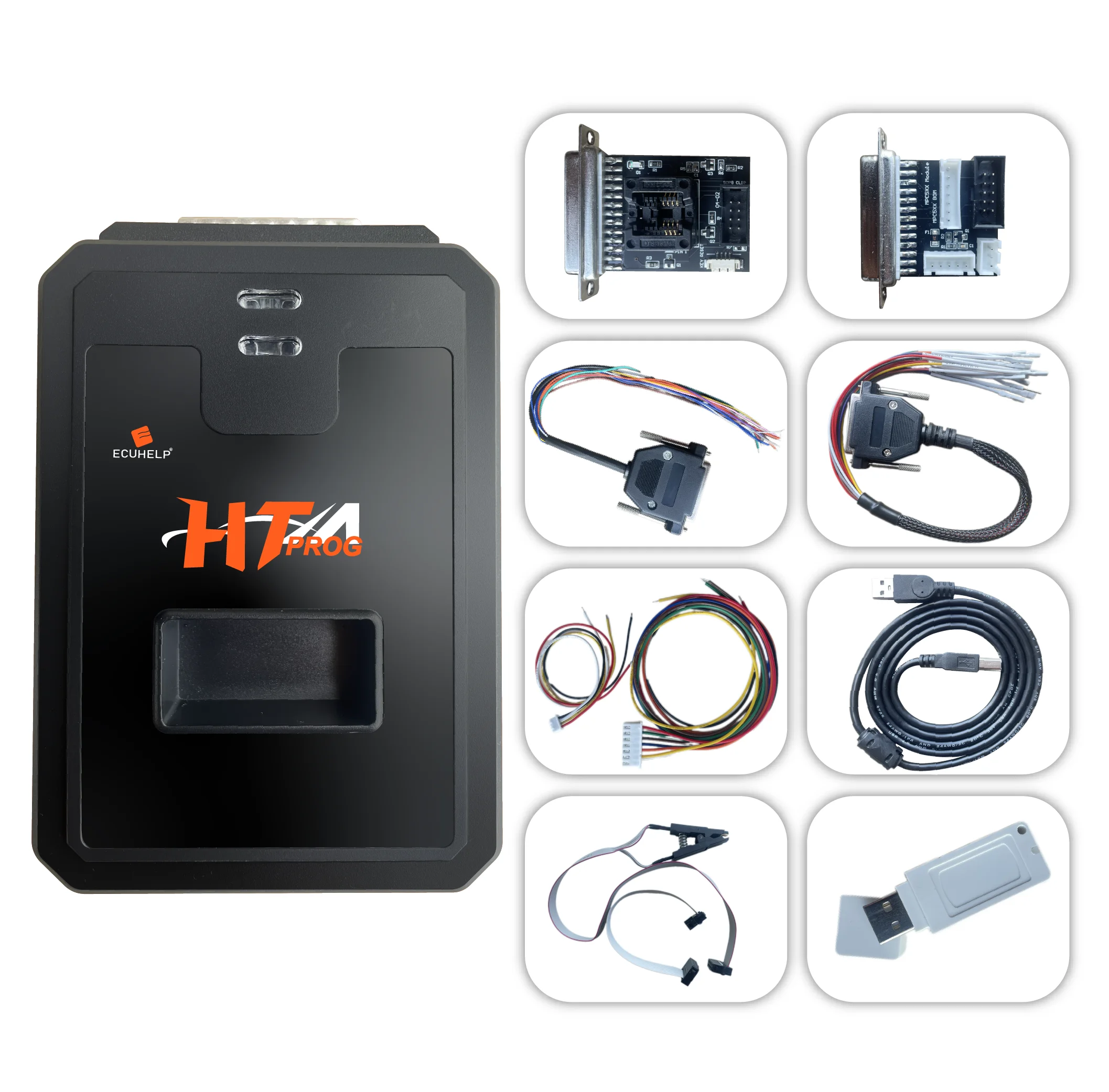 1.0.45 HTprog Full Version With Dongle HT Prog Works For KT200 Alone As ECU Chip Tuning Tool Support Multi-ECU Model Cloning