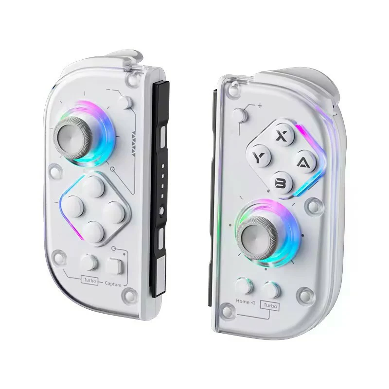 J20 Knight Wireless Gamepad with Left And Right Switch Hall Joystick Motion Sensing Custom For NS Joycon Game Accessories - view 4