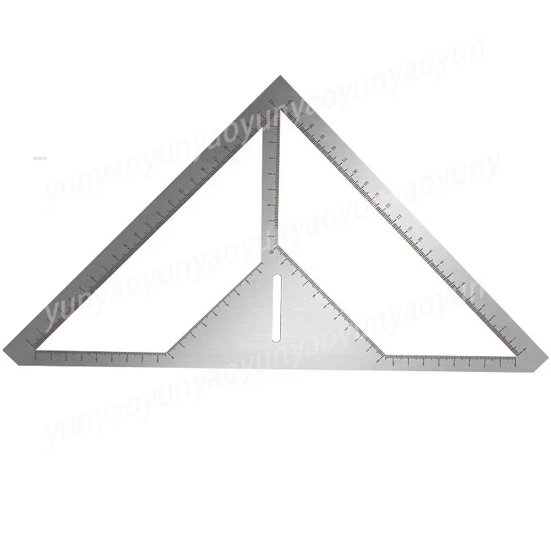 Multifunctional Floor Drain Ruler Measuring Tools Stainless Steel Tile Triangle Ruler
