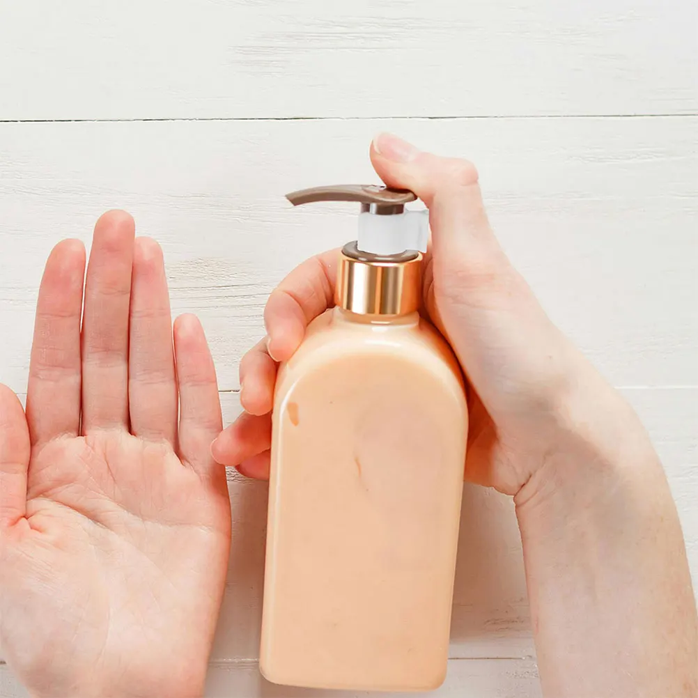 

100pcs Bottle Pump Collar Clip Sturdy Pp Plastic Cleansing Oil Dispenser Lock Shampoo Lotion Bottle Locks Durable