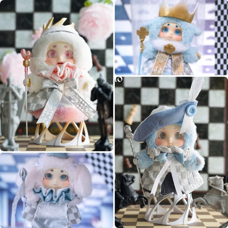 

Cino Chessino Land SeriisBlind Box Chessboard Theme Mystery Box милая виниловая кукла аниме фигурки собирать модель игрушки-сюрпризы подарок