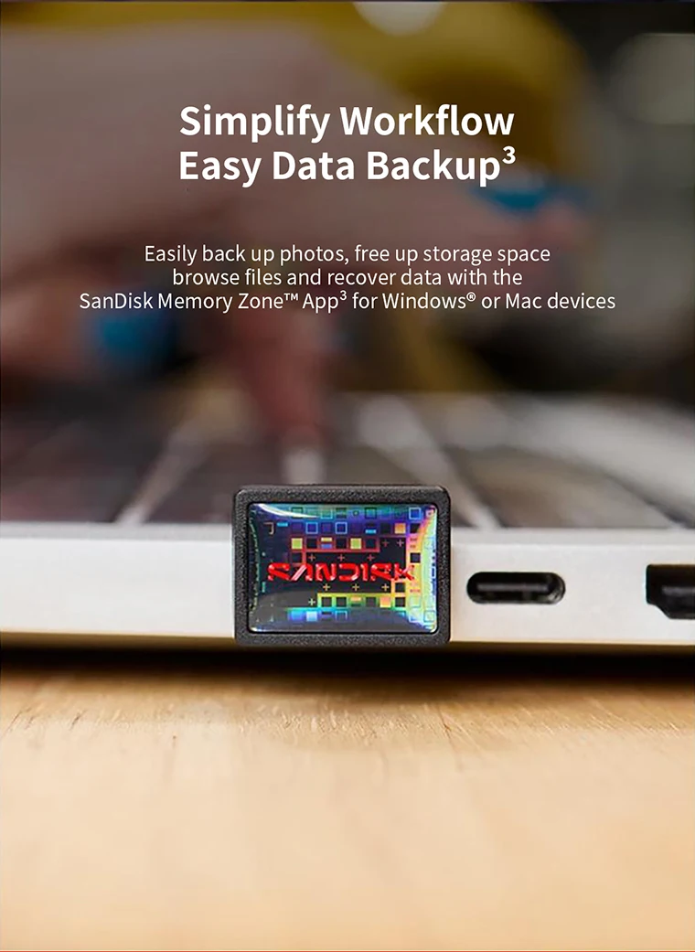 SanDisk Extreme Fit Pendrive Mini USB-Stick Typ-C CZ530 Flash-Laufwerk 64GB 128GB 256GB 512GB 1TB U-Disk für Computer Tablet PC – Detail 5