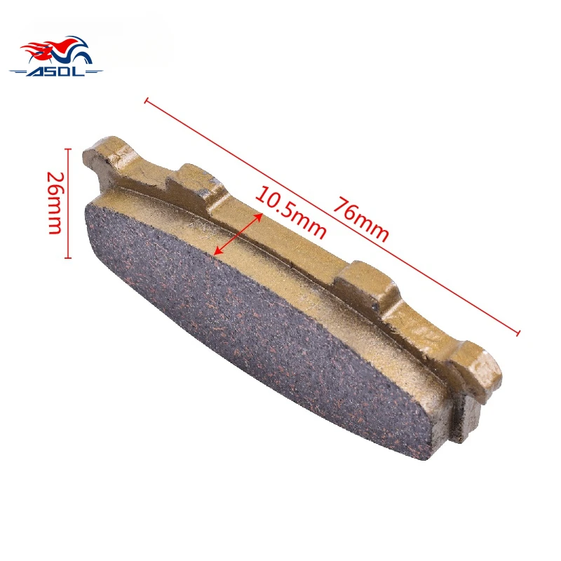 Motorcycle Front and Rear Brake Pads Disc Tablets For KAWASAKI ZXR250R ZXR250 ZXR250C ZX250D ZX250 ZX250C ZX ZXR 250 1991-1995