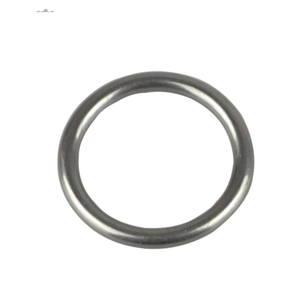 M6*15 20 25 30 35 40 45 50 55 60 70 80 90 100  304 Stainless Steell Ring O-ring Ring Seamless Welded  Metal Connection