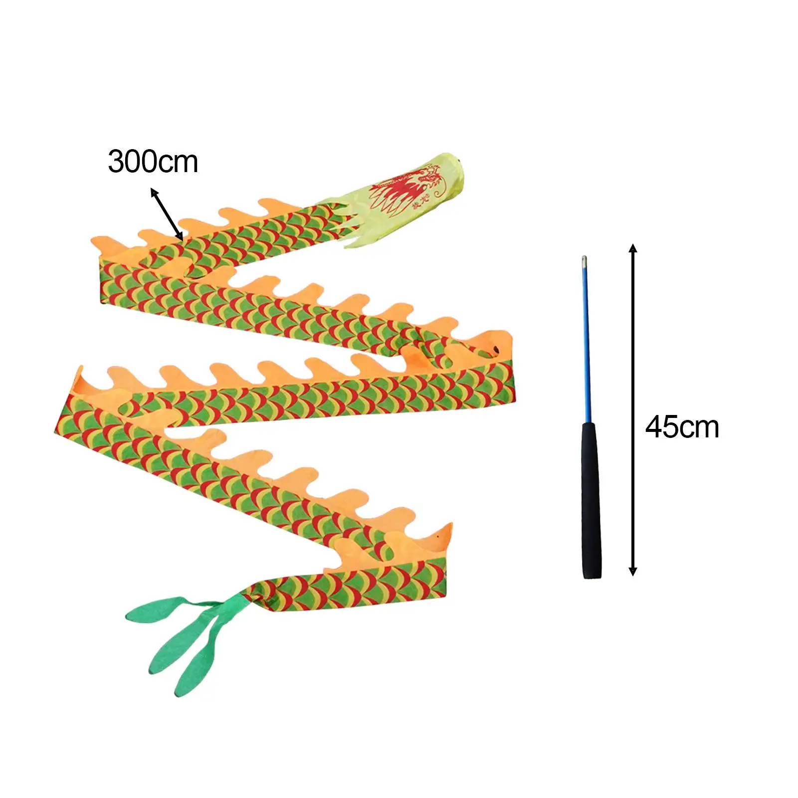 ドラゴンリボン ダンスリボン、ストリーマーデコレーション アーティスティックリボン、ドラゴンポイ