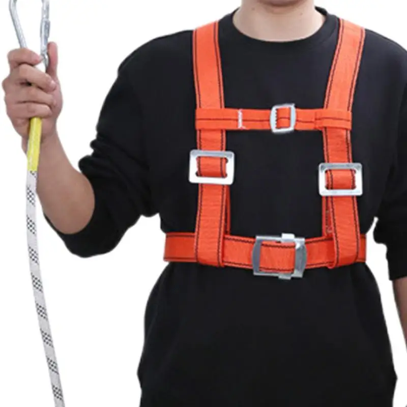 Climbing Harness Adjustable Multi-Functional Tree Climbing Equipment Safe Restraint Ropes & Lanyards For Women Men Adult