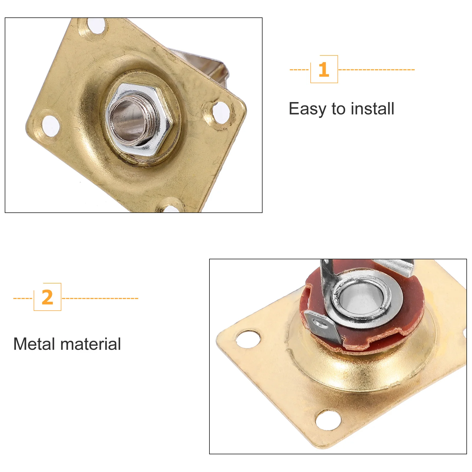 

Guitar Jack Electric Accessories Control Plate Guitars Bass Socket Plates Metal