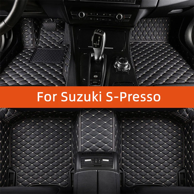 

Custom Leather Car Floor Mat For Suzuki S-Presso 2020 2021 2022 2023 2024 2025 2026 2027 Car Mat Interior Accessories