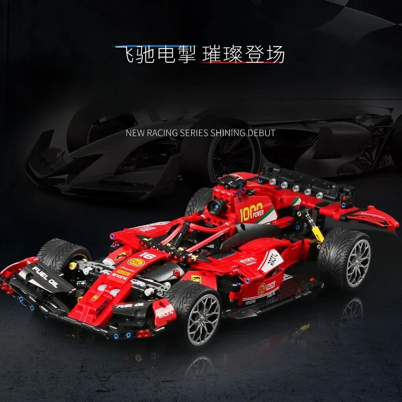 

Super Technical Racing Car High-Tech Formula F1 Building Vehicle Compatible MOC Blocks Assemble Blocks Toys For Adult Kids Gifts